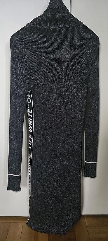 OFF-WHITE original haljina, sa srebrnim nitima, rolka, sa strane pise na lalafo.rs — 5 OFF-WHITE original haljina, sa srebrnim nitima, rolka, sa strane pise — 5