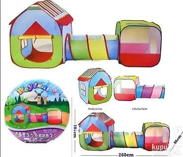 Šator tunel i igraonica za decu Šator sa tunelom za decu je upravo na lalafo.rs — 1 Šator tunel i igraonica za decu Šator sa tunelom za decu je upravo — 1