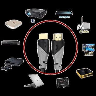 Visoko kvalitetni HDMI digitalni kabel, 3D over HDMI + Ethernet na lalafo.rs — 3 Visoko kvalitetni HDMI digitalni kabel, 3D over HDMI + Ethernet — 3