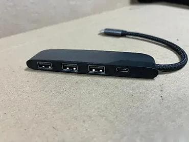 USB C to USB Hub 4 Ports - Syntech; USB 3.1 (SS USB) podržava uređaje na lalafo.rs — 2 USB C to USB Hub 4 Ports - Syntech; USB 3.1 (SS USB) podržava uređaje — 2