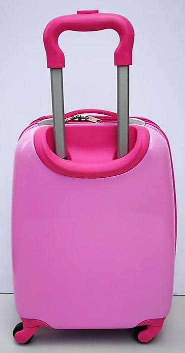 dve suknje po: Dečji kofer Hello Kitty na točkiće - Dizajn: roze tvrda školjka sa at lalafo.rs — 3 dve suknje po: Dečji kofer Hello Kitty na točkiće - Dizajn: roze tvrda školjka sa — 3