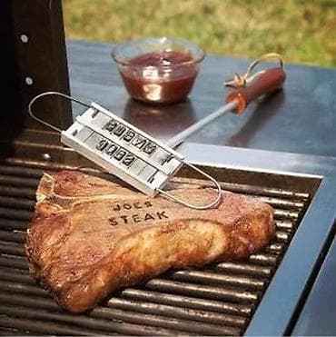 Home & Garden: BBQ žigosalica za meso sa zamenjivim slovima - Alat za at lalafo.rs — 5 Home & Garden: BBQ žigosalica za meso sa zamenjivim slovima - Alat za — 5