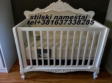 Postolja za stolove: Stilski krevetac kraljevski, Royal,puno drvo.Nov na lalafo.rs — 1 Postolja za stolove: Stilski krevetac kraljevski, Royal,puno drvo.Nov — 1