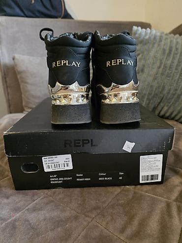 Replay ženske patike – model Penny High - Veličina: 40 (naznačeno na na lalafo.rs — 4 Replay ženske patike – model Penny High - Veličina: 40 (naznačeno na — 4