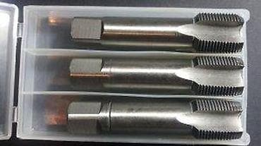 Tool Accessories & Attachments: Set od 3 metarske navojne slavine LUKAS TOOLS - Tip: slavine za at lalafo.rs — 1 Tool Accessories & Attachments: Set od 3 metarske navojne slavine LUKAS TOOLS - Tip: slavine za — 1