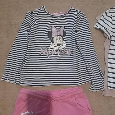 Nova H&M majica mornarska 134 roze patrone šape šortc 6 i 7, bež na lalafo.rs — 9 Nova H&M majica mornarska 134 roze patrone šape šortc 6 i 7, bež — 9
