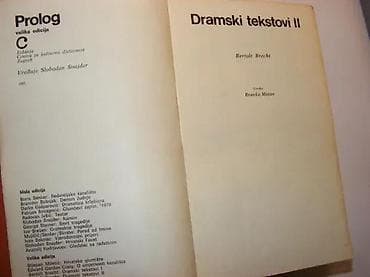 Dramski tekstovi 1-2 Autor: Bertolt Brecht Izdavač: Zagreb, Centar za na lalafo.rs — 3 Dramski tekstovi 1-2 Autor: Bertolt Brecht Izdavač: Zagreb, Centar za — 3