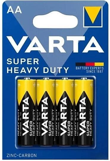 Construction & Repair Materials: VARTA Super Heavy Duty AA baterije – pakovanje 4 komada - Tip: AA at lalafo.rs — 2 Construction & Repair Materials: VARTA Super Heavy Duty AA baterije – pakovanje 4 komada - Tip: AA — 2
