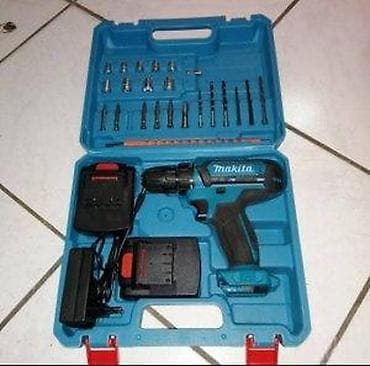 Cordless Power Tools: MAKITA AKU BUSILICA SA ČEKIĆEM 68V NOVA SET BITOVA I BURGIJA | Cene at lalafo.rs — 4 Cordless Power Tools: MAKITA AKU BUSILICA SA ČEKIĆEM 68V NOVA SET BITOVA I BURGIJA | Cene — 4