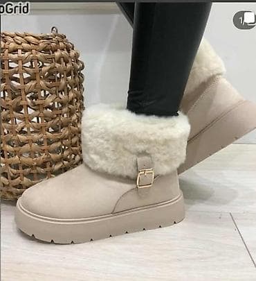 Ženske zimske čizme sa krznenim postavom - Model: gležnjače sa na lalafo.rs — 1 Ženske zimske čizme sa krznenim postavom - Model: gležnjače sa — 1