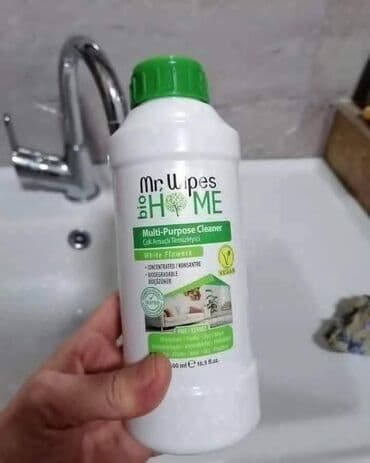 Kućna hemija i proizvodi za kuću: Mr. Wipes Bio Home – Multi-Purpose Cleaner (White Flowers) - na lalafo.rs Kućna hemija i proizvodi za kuću: Mr. Wipes Bio Home – Multi-Purpose Cleaner (White Flowers) -