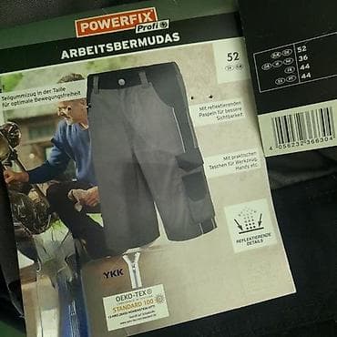 Workwear: Radne bermude powerfix profi, vel. L/52, novo marka: powerfix profi at lalafo.rs — 1 Workwear: Radne bermude powerfix profi, vel. L/52, novo marka: powerfix profi — 1