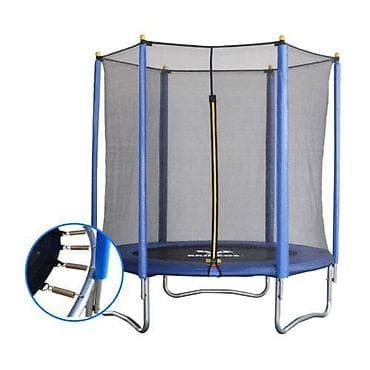 Kids' Sports Toys: Trambolina sa zaštitnom mrežom – idealna za dvorište i zabavu dece - at lalafo.rs — 1 Kids' Sports Toys: Trambolina sa zaštitnom mrežom – idealna za dvorište i zabavu dece - — 1