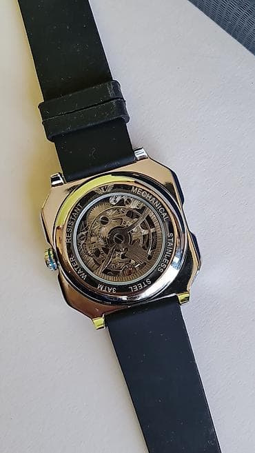 Muški mehanički ručni sat – skeleton dizajn - Brend: U Fashion Watch na lalafo.rs — 4 Muški mehanički ručni sat – skeleton dizajn - Brend: U Fashion Watch — 4