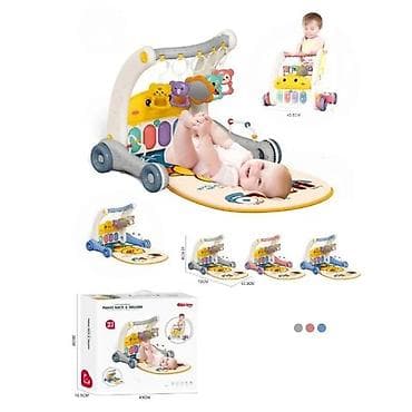 Guralice za bebe: Multifunkcionalna 3u1 bebi igraonica i guralica sa pianinom - na lalafo.rs — 1 Guralice za bebe: Multifunkcionalna 3u1 bebi igraonica i guralica sa pianinom - — 1