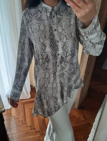 Zara, M, Viscose, Print, color - Brown at lalafo.rs Zara, M, Viscose, Print, color - Brown