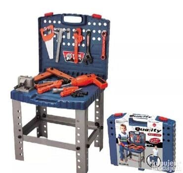 Dečije radionice i alati: Veliki kofer sa alatom – Mala radionica Zabavna i edukativna na lalafo.rs — 2 Dečije radionice i alati: Veliki kofer sa alatom – Mala radionica Zabavna i edukativna — 2