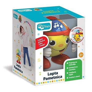 Lopta Pametnica – interaktivna igračka za decu 2+ - Brend: A Z Toys - na lalafo.rs Lopta Pametnica – interaktivna igračka za decu 2+ - Brend: A Z Toys -