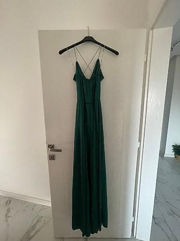 Duga elegantna haljina u smaragdno zelenoj boji. - Kroj: duga na lalafo.rs — 1 Duga elegantna haljina u smaragdno zelenoj boji. - Kroj: duga — 1