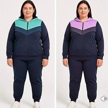 Women's Sweatsuits: Ženske trenerke za punije dame 2xl 3xl 4xl at lalafo.rs — 1 Women's Sweatsuits: Ženske trenerke za punije dame 2xl 3xl 4xl — 1