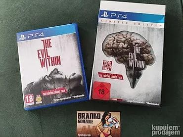 Rodajem original igricu za Sony Playstation 4 konzolu - The Evil at lalafo.rs Rodajem original igricu za Sony Playstation 4 konzolu - The Evil