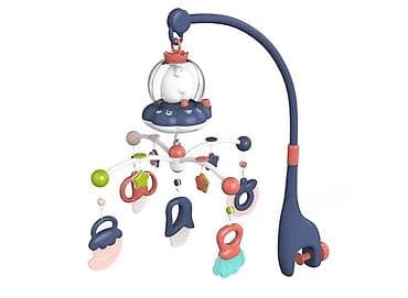 Crib & Stroller Toys: Muzička vrteška za krevetac sa visećim igračkama i grizalicama - at lalafo.rs — 1 Crib & Stroller Toys: Muzička vrteška za krevetac sa visećim igračkama i grizalicama - — 1
