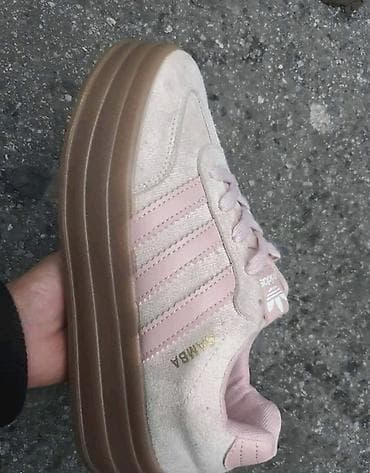 Platform patike inspirisane modelom Adidas Samba - Dizajn sa tri na lalafo.rs — 1 Platform patike inspirisane modelom Adidas Samba - Dizajn sa tri — 1