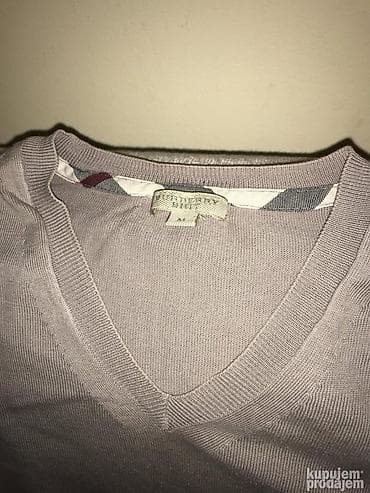 Original Burberry dzemper M 100% cotton Ramena 47cm duzina 70cm na lalafo.rs — 3 Original Burberry dzemper M 100% cotton Ramena 47cm duzina 70cm — 3