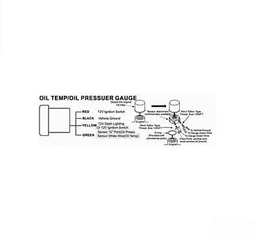 Electronics: Merač pritiska ulja sa senzorom – univerzalni, 52 mm - Analogni merač at lalafo.rs — 2 Electronics: Merač pritiska ulja sa senzorom – univerzalni, 52 mm - Analogni merač — 2