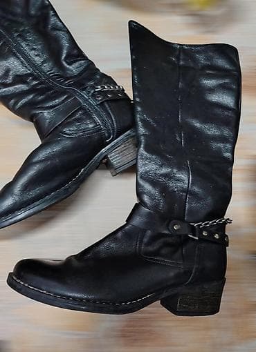 High boots, 38, color - Black at lalafo.rs — 3 High boots, 38, color - Black — 3