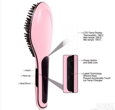 Električne četke za kosu: Četka za ispravljanje kose, keramicka. četka za ispravljanje kose na lalafo.rs — 1 Električne četke za kosu: Četka za ispravljanje kose, keramicka. četka za ispravljanje kose — 1