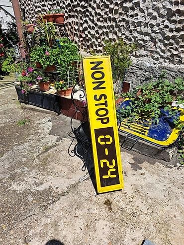 Reklamni svetleći znak “NON STOP 0–24” - Pravougaona kutija/box znak at lalafo.rs — 1 Reklamni svetleći znak “NON STOP 0–24” - Pravougaona kutija/box znak — 1