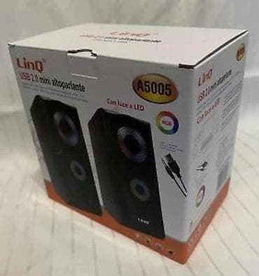 Zvucnici Za PC -LINQ A5005 NOVO. LinQ A5005 USB 2.0 mini zvučnici su na lalafo.rs — 8 Zvucnici Za PC -LINQ A5005 NOVO. LinQ A5005 USB 2.0 mini zvučnici su — 8