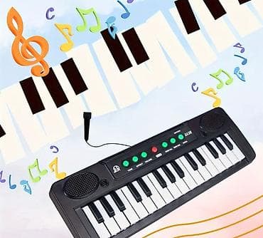 Sintisajzer sa mikrofonom za decu na lalafo.rs — 4 Sintisajzer sa mikrofonom za decu — 4