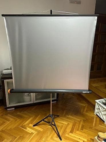 cepaci za drva: Prenosno projekciono platno na stalku – Inoteca - Tip: samostojeće na lalafo.rs — 1 cepaci za drva: Prenosno projekciono platno na stalku – Inoteca - Tip: samostojeće — 1