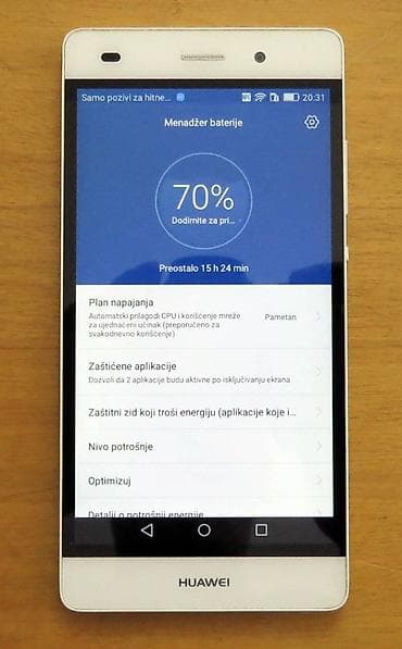 Huawei P8 Lite White 16GB 13MP Battery Talk 15h - Savršen! Telefon je na lalafo.rs — 7 Huawei P8 Lite White 16GB 13MP Battery Talk 15h - Savršen! Telefon je — 7