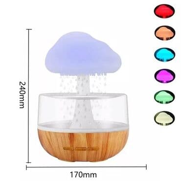 Difuzeri: LED noćna lampa i ovlaživač vazduha “oblak – kiša” - Dvostruka na lalafo.rs — 5 Difuzeri: LED noćna lampa i ovlaživač vazduha “oblak – kiša” - Dvostruka — 5