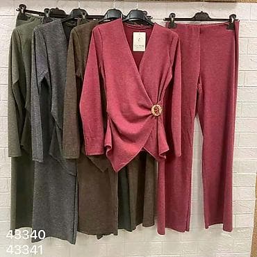 Damski komplet – bluza i pantalone - Model: elegantan dvodelni set od na lalafo.rs — 5 Damski komplet – bluza i pantalone - Model: elegantan dvodelni set od — 5