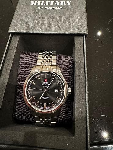 Wristwatches: Sat Swiss Military by Chrono Nenošen. Nov. - Švajcarski kvarcni at lalafo.rs — 1 Wristwatches: Sat Swiss Military by Chrono Nenošen. Nov. - Švajcarski kvarcni — 1