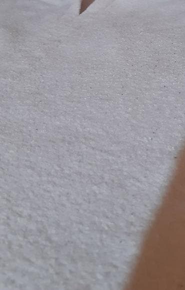 Beli ženski duks/bluza od bukle materijala, sa dugim rukavima i kraćim na lalafo.rs — 3 Beli ženski duks/bluza od bukle materijala, sa dugim rukavima i kraćim — 3