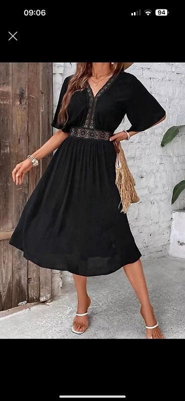 kom sa etiketom: Potpuno nova letnja haljina, sa etiketom, divna, prelepa viskoza at lalafo.rs — 2 kom sa etiketom: Potpuno nova letnja haljina, sa etiketom, divna, prelepa viskoza — 2