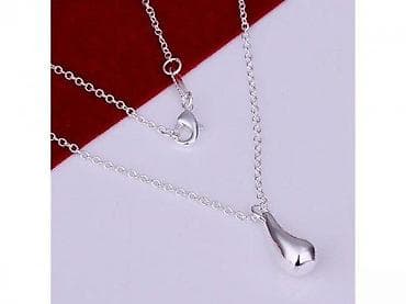 eko koza sa: Srebrna ogrlica 925 – kapljica - Materijal: srebro finoće 925 na lalafo.rs — 2 eko koza sa: Srebrna ogrlica 925 – kapljica - Materijal: srebro finoće 925 — 2