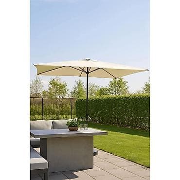 Garden umbrellas, awnings and pavilions: 04. Četvrtasti Suncobran 250x250cm Bež - 7450 din Baštenski suncobran at lalafo.rs — 1 Garden umbrellas, awnings and pavilions: 04. Četvrtasti Suncobran 250x250cm Bež - 7450 din Baštenski suncobran — 1