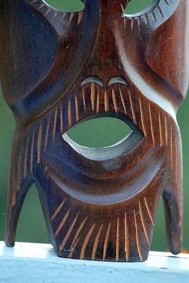 Maska AFRIČKA umetnost 30cm. Mid-Century. ORIGINAL. Afrička maska na lalafo.rs — 4 Maska AFRIČKA umetnost 30cm. Mid-Century. ORIGINAL. Afrička maska — 4