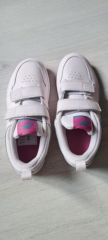 Kids' Footwear: Dečije patike Nike – roze/bele - Model sa dvostrukim čičak-trakama za at lalafo.rs — 3 Kids' Footwear: Dečije patike Nike – roze/bele - Model sa dvostrukim čičak-trakama za — 3