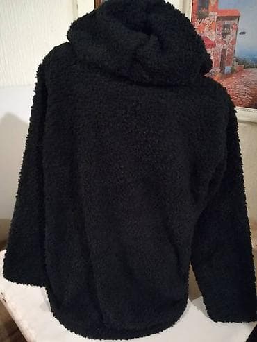 Novi zenski dzemper-duks sa kapuljacom Emre Crni 5XL 6XL. Turski na lalafo.rs — 5 Novi zenski dzemper-duks sa kapuljacom Emre Crni 5XL 6XL. Turski — 5