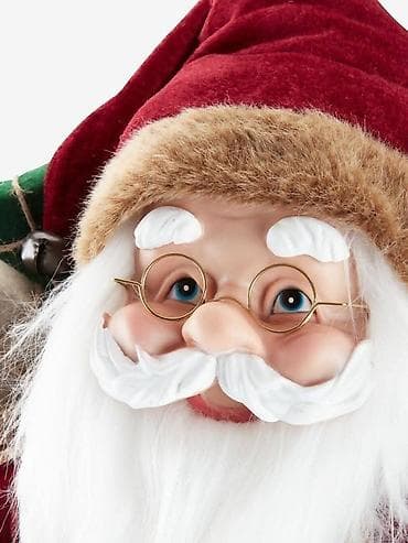 Velika dekorativna figura Deda Mraza – božićni ukras - Realistična at lalafo.rs — 2 Velika dekorativna figura Deda Mraza – božićni ukras - Realistična — 2