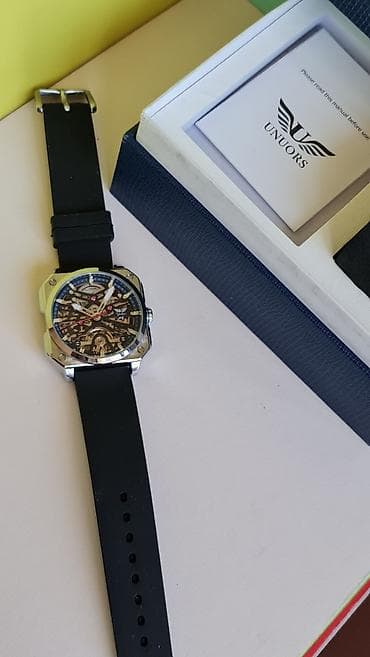 Muški mehanički ručni sat – skeleton dizajn - Brend: U Fashion Watch na lalafo.rs — 7 Muški mehanički ručni sat – skeleton dizajn - Brend: U Fashion Watch — 7