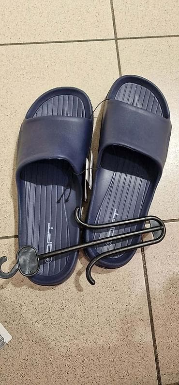 Muške papuče/slajd sandale DFT - Boja: crna, mat finiš - at lalafo.rs — 10 Muške papuče/slajd sandale DFT - Boja: crna, mat finiš - — 10