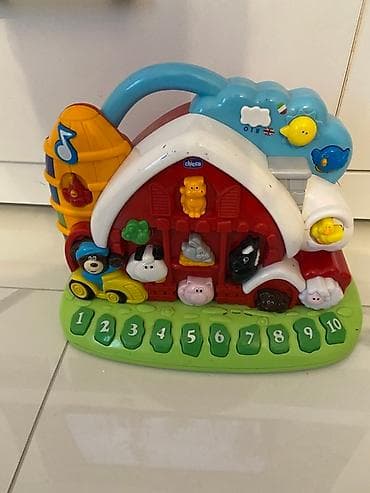 Chicco interaktivna farma – edukativna muzička igračka za najmlađe - na lalafo.rs — 1 Chicco interaktivna farma – edukativna muzička igračka za najmlađe - — 1